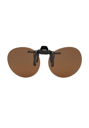 AUFSATZ POLARISIERT CLIP ON - Sunglasses - braun