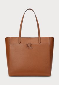 PEBBLED LEATHER LARGE CAMERYN TOTE BAG - Bevásárlótáska - lauren tan