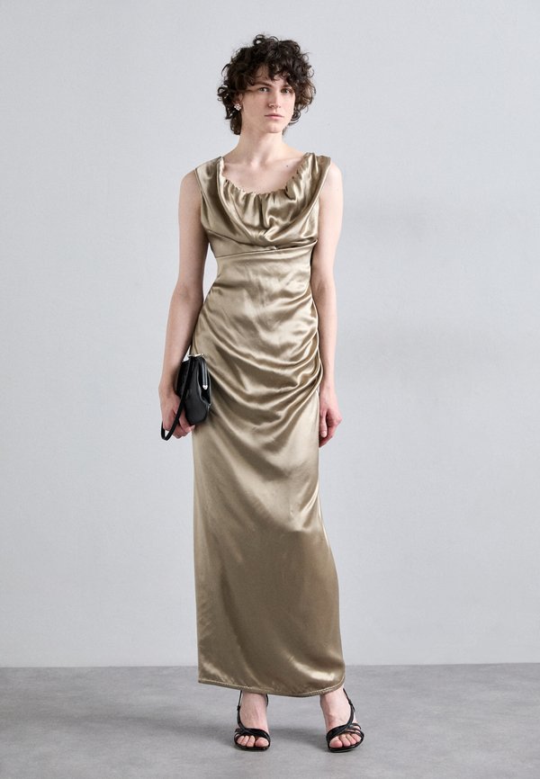 LONG GINNIE PENCIL DRESS - Occasion wear - gold3