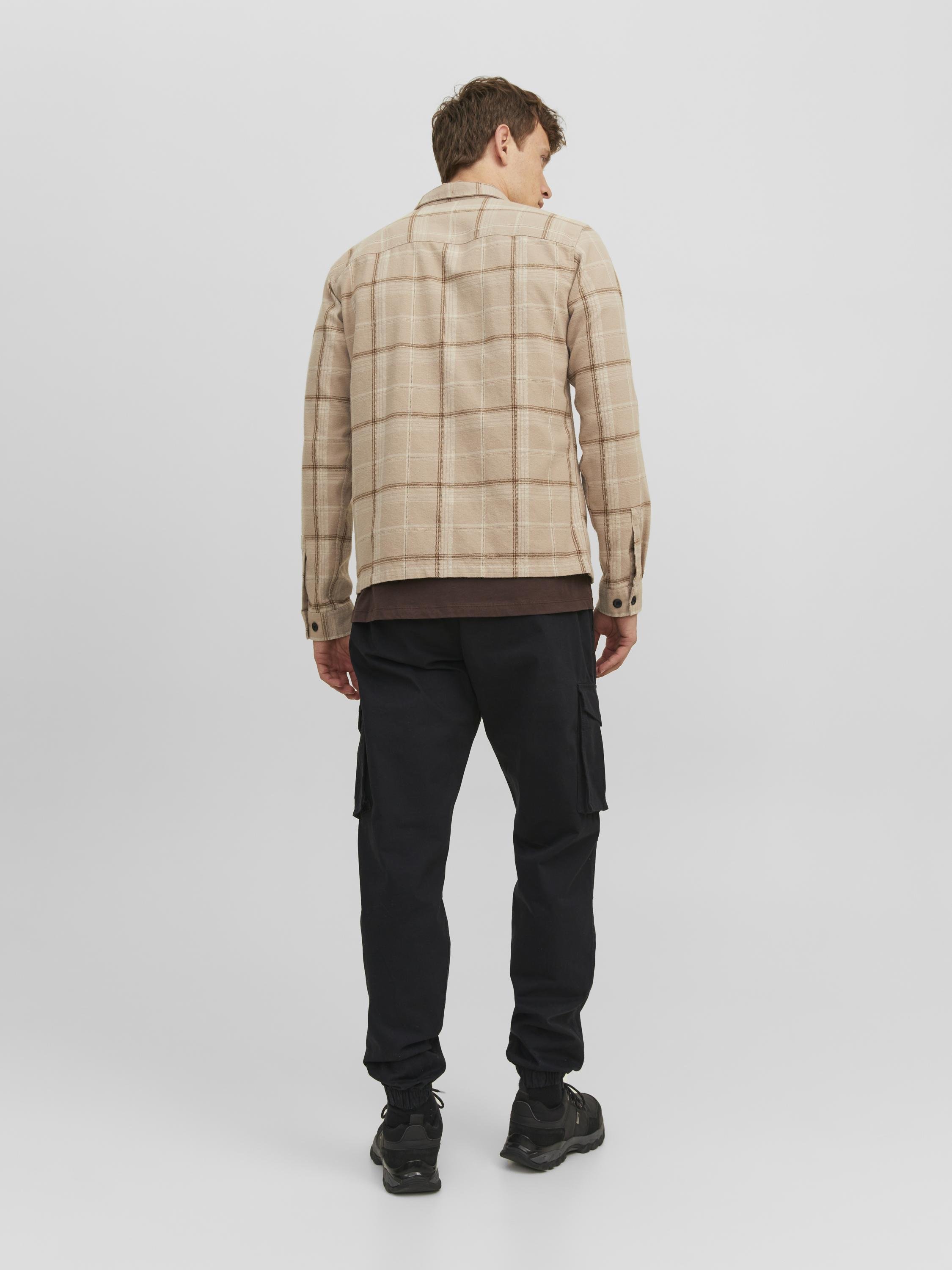 JACK & JONES Herren Chino JPSTKANE JJJONNIE – Klassische Chino-Hose In Schwarz