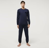 Lacoste - Pižamos viršutinė dalis - bleu marine Miniatiūros vaizdas 1