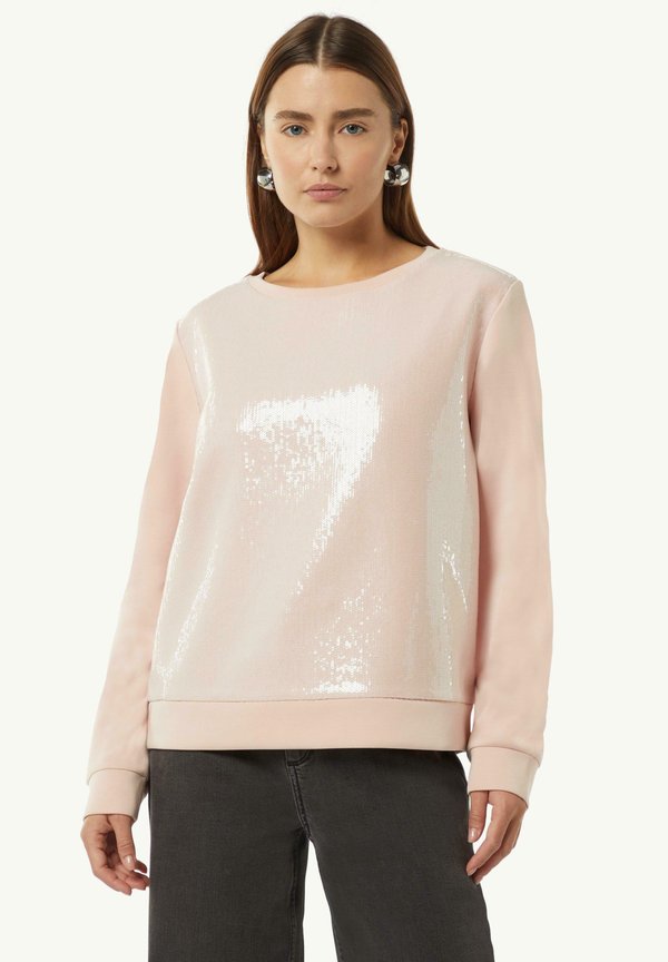 Sweatshirt - perlmuttrosa