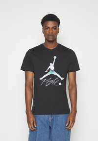 Jordan BRAND GRAPHIC CREW - T-shirt print - black