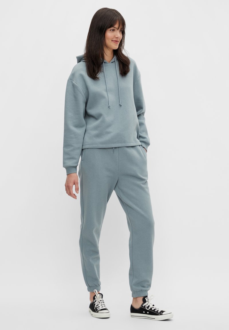 Pieces Hoodie petrol