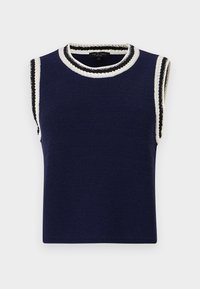 MEGHAN VEST - Top - navy