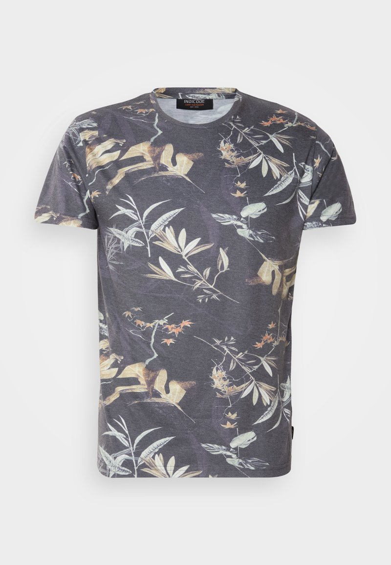 INDICODE JEANS T-shirt print zwart
