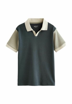 REVERE COLLAR SHORT SLEEVE  - Polokošeľa - charcoal grey