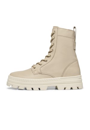 JESSY - Platform ankle boots - taupe