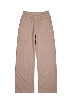 Pegador, ANNI WIDE SWEAT PANTS - Παντελόνι φόρμας - washed beige white