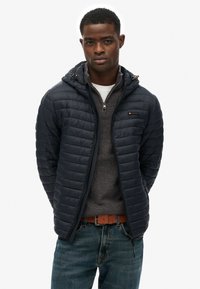 Superdry & Co HOODED FUJI LITE - Vinterjakker - eclipse navy