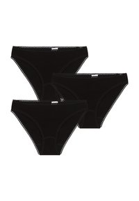 Petit Bateau 3 PACK - Slip - black