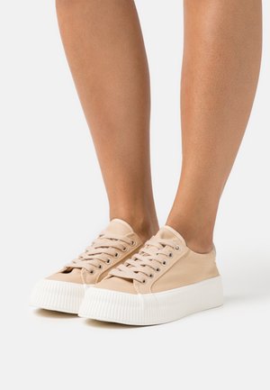 VEGAN WHITNEY PLATFORM - Trainers - taupe