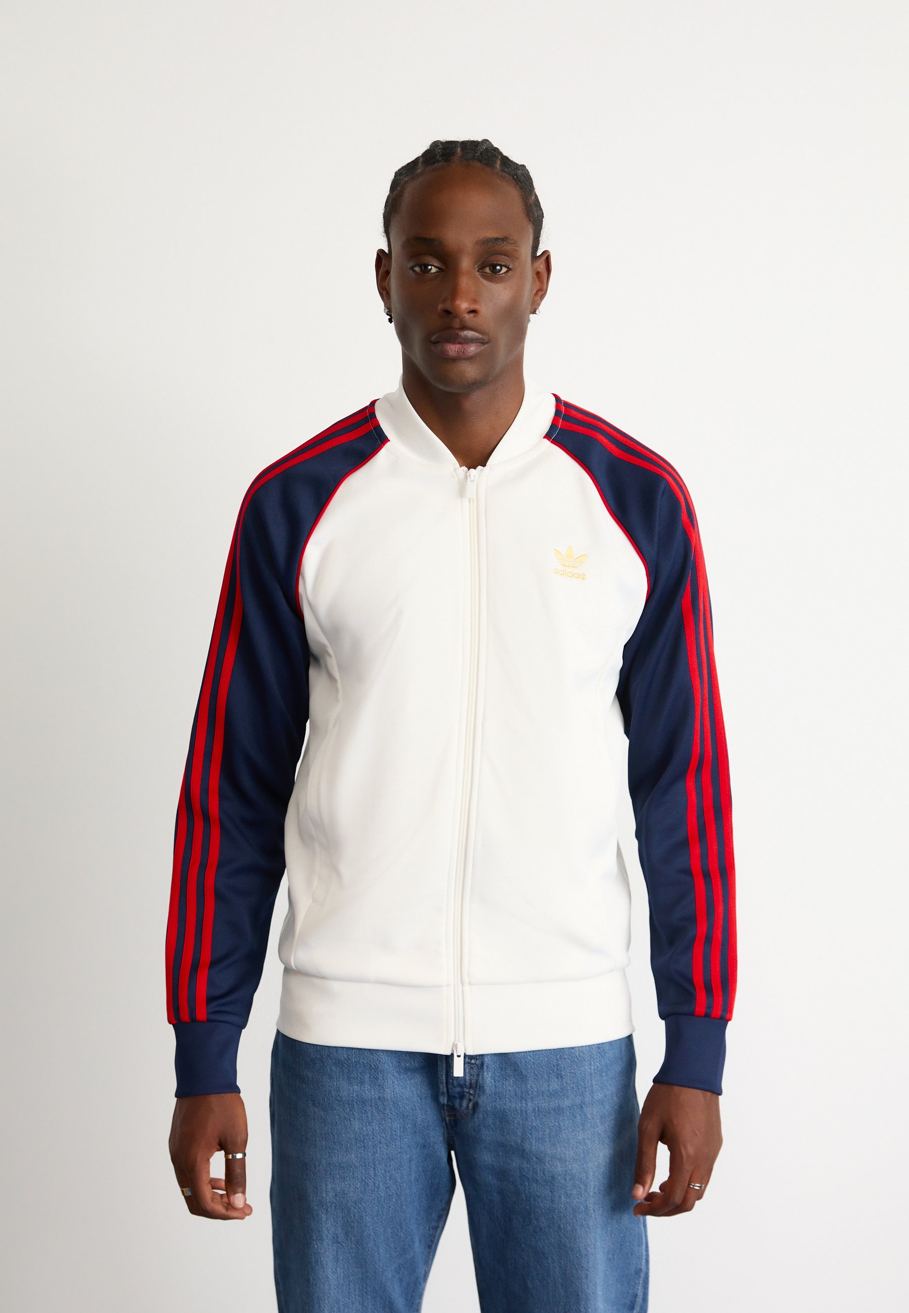 adidas Originals SST TT Giacca sportiva cloud white/night