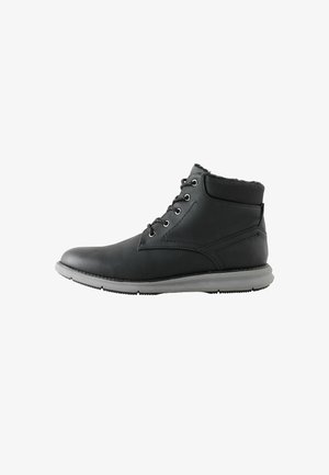 Next, REGULAR FIT - BORG LINED CASUAL BOOTS . - Schnürstiefelette - black