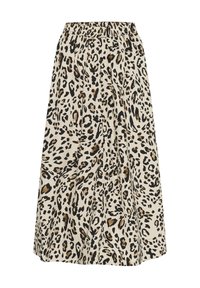 INGINA - Gonna lunga - nature leopard print