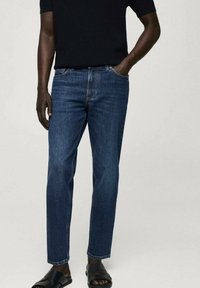 Mango - Jeans Tapered Fit - dark blue Thumbnail-Bild 1