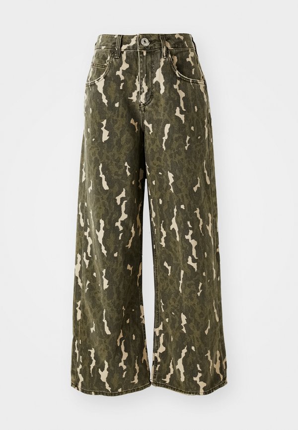 JAYA ANIMAL CAMO - Relaxed fit jeans - khaki2