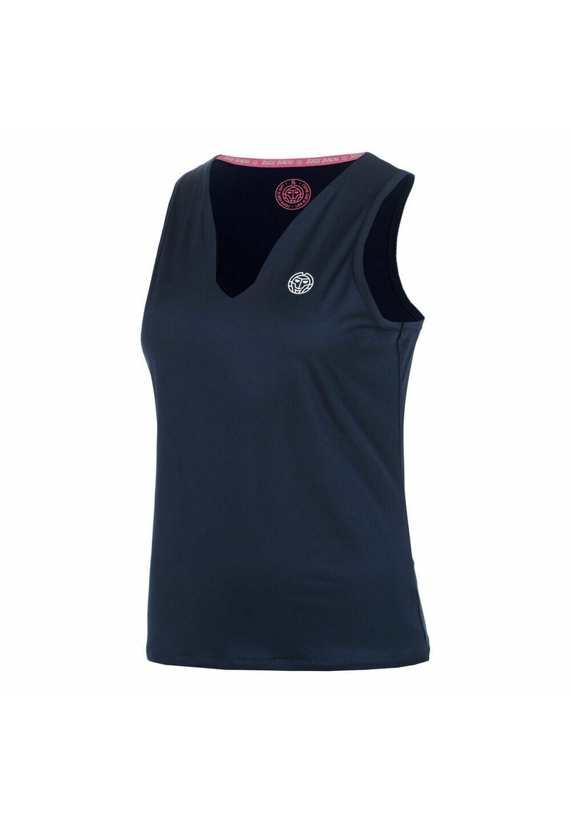 BIDI BADU TANK- V-NECK - Top - navy/azul marino - Zalando.es