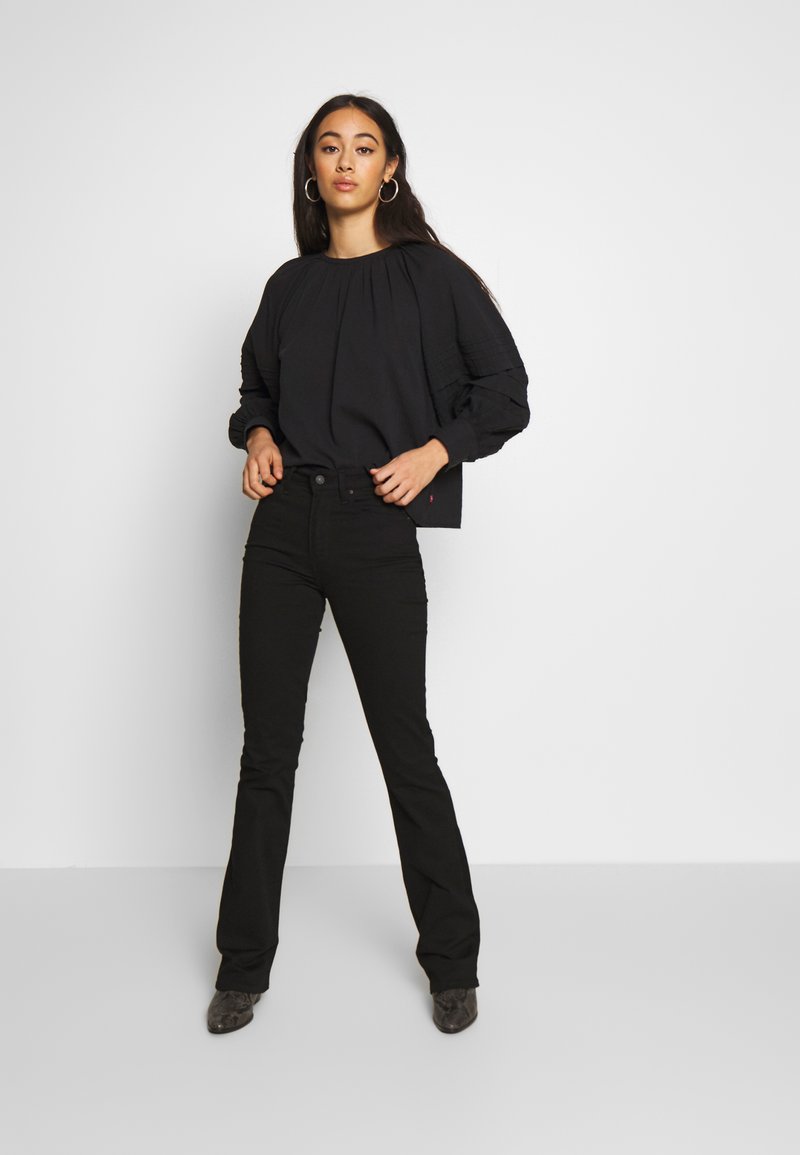 725™ High Rise Bootcut Jeans (plus) - Black