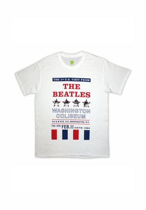 THE BEATLES WASHINGTON STARS STRIPES - Print T-shirt - white
