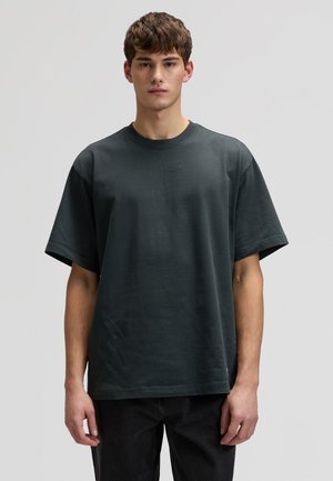 WORKWEAR BOXY TEE - Pamata T-krekls - washed black