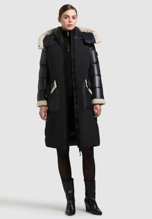 POPPY - Ziemas mētelis - black