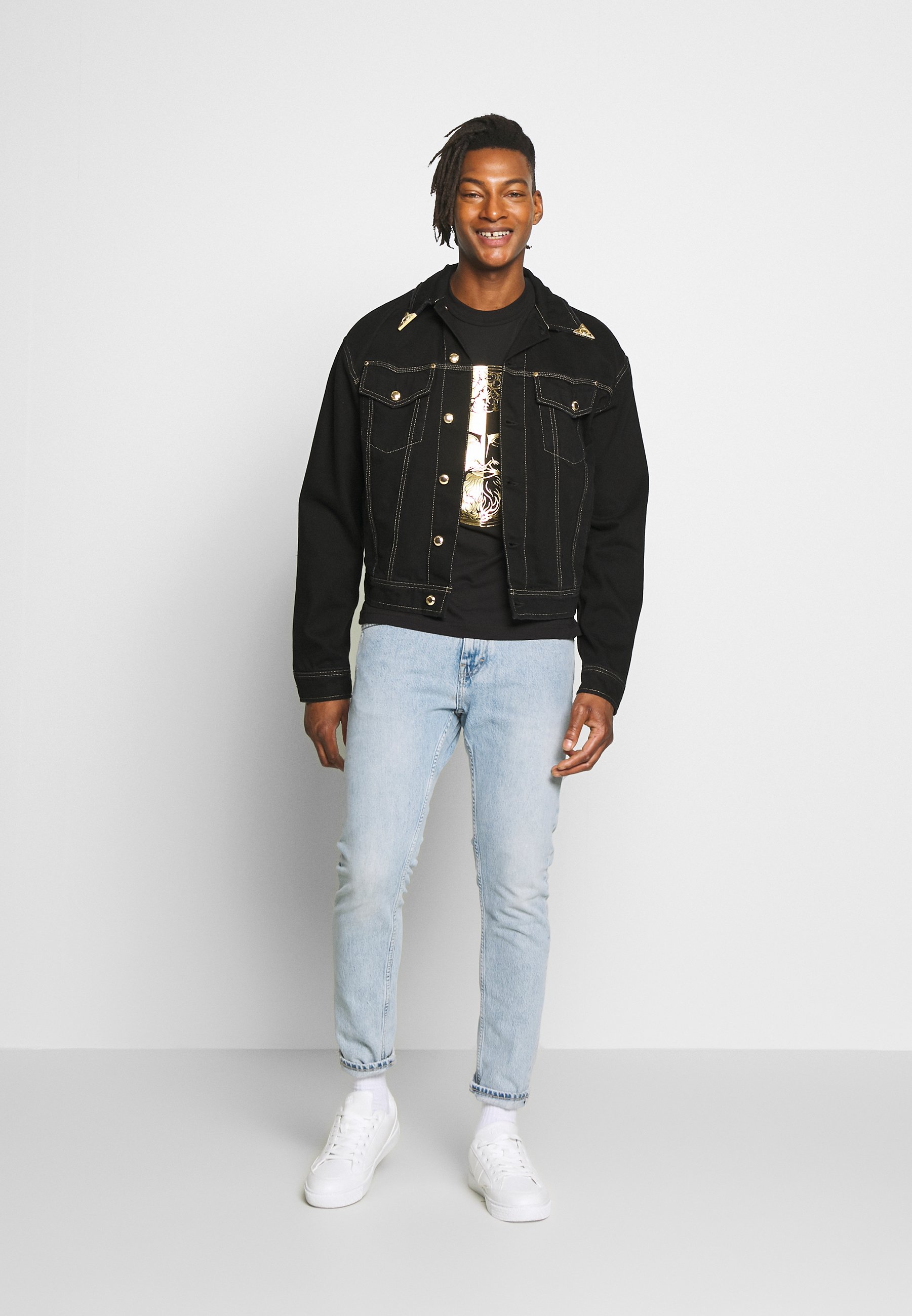 JACKET ICON Jeansjacka black JACKET ICON Jeansjacka black