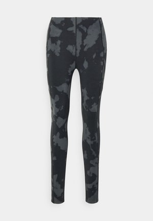 Sweaty Betty POWER HIGH WAIST WORKOUT LEGGINGS - Tamprės - black/dark grey