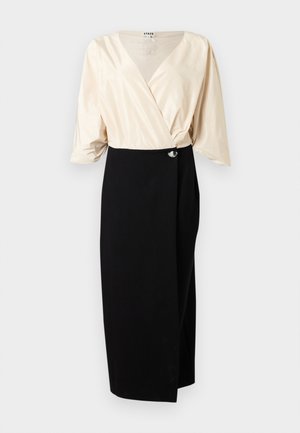 STAUD ORION DRESS - Egyenes szabású ruha - ivory/black