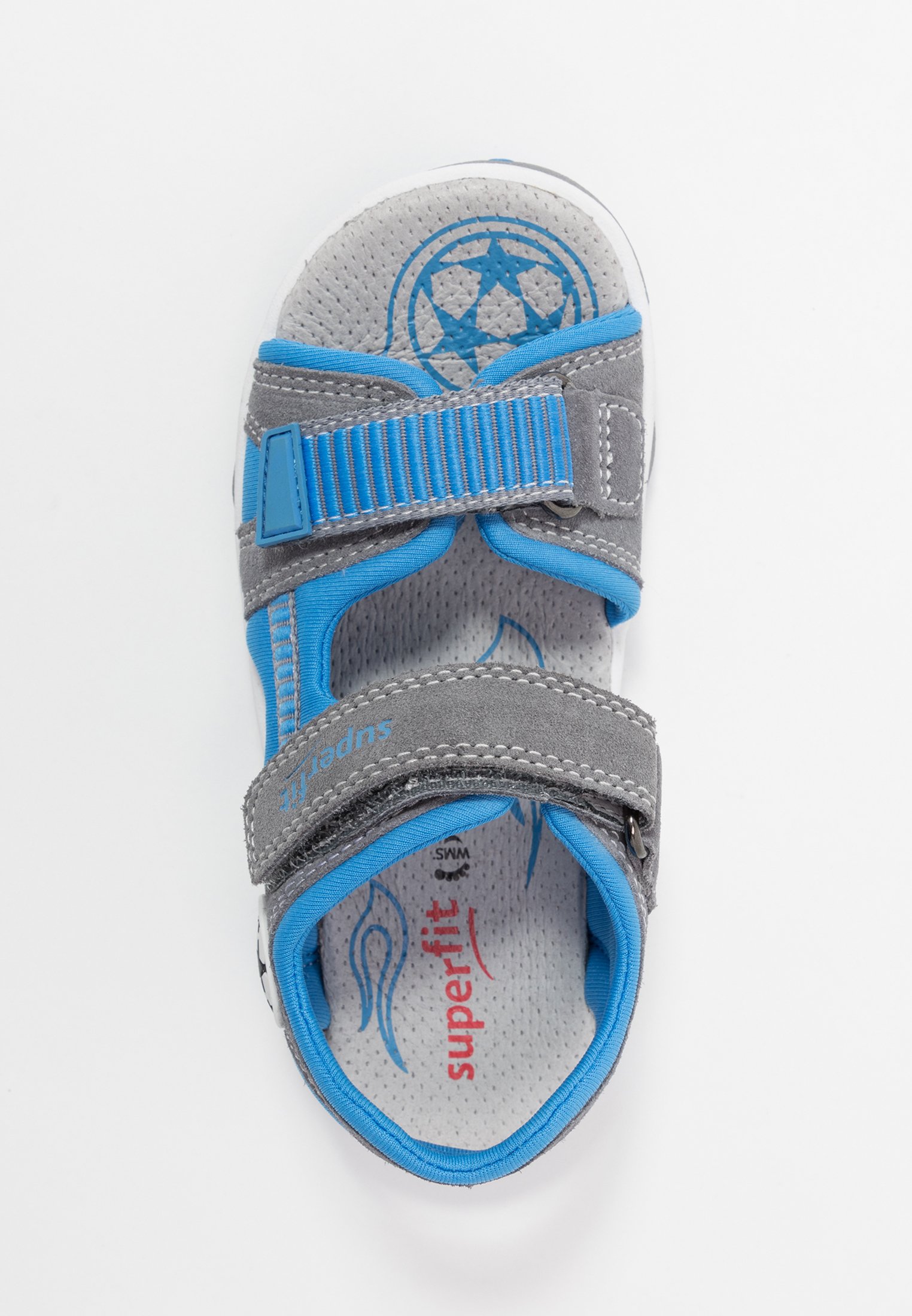 Superfit MIKE - Sandales de randonnée - grau/gris clair - ZALANDO.FR