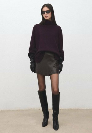 A-snit nederdel - chocolat