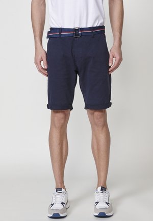 ELASTIC BERMUDA  - Kratke hlače - navy