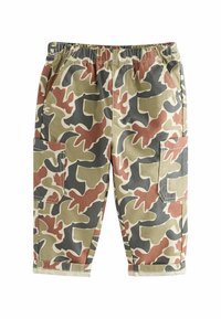 Next SIDE PULL-ON STANDARD - Pantaloni - red green camo