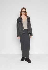BDG Urban Outfitters YARA RUCHED STRAPPY CAMI - Top - mink