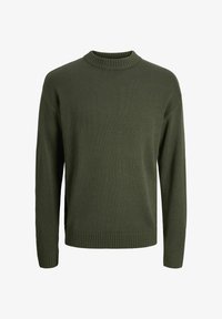 JACK AND JONES Heren Linen Crew Neck jumpers Gebroken Wit JACK AND JONES Heren Linen Crew Neck jumpers Gebroken Wit