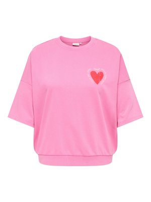 ONLY Carmakoma CARLUCILLA  - T-shirt print - wild orchid