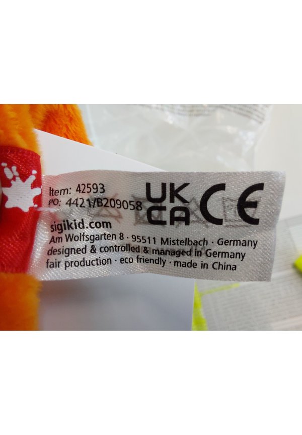 MINI GRANULATE SHEEP SWEETY – Kuscheltier – orange