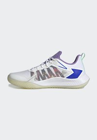 adidas Performance DEFIANT SPEED MULTI - Clay court tennis shoes - cloud white violet fusion lucid blue