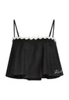 SCALLOP CROPPED - Accessorio da spiaggia - black