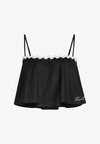 SCALLOP CROPPED - Strandaccessoire - black