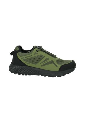 LOFOTEN WATERPROOF - Trail running shoes - olive black