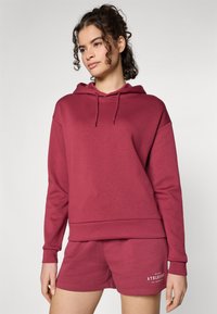 ONLY Play ONPLOUNGE LIFE HOOD NOOS - Hoodie - rhododendron