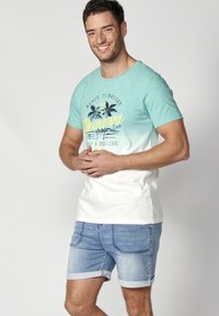 Koroshi SHORT SLEEVE  - Marškinėliai su spaudiniu - menta   mint