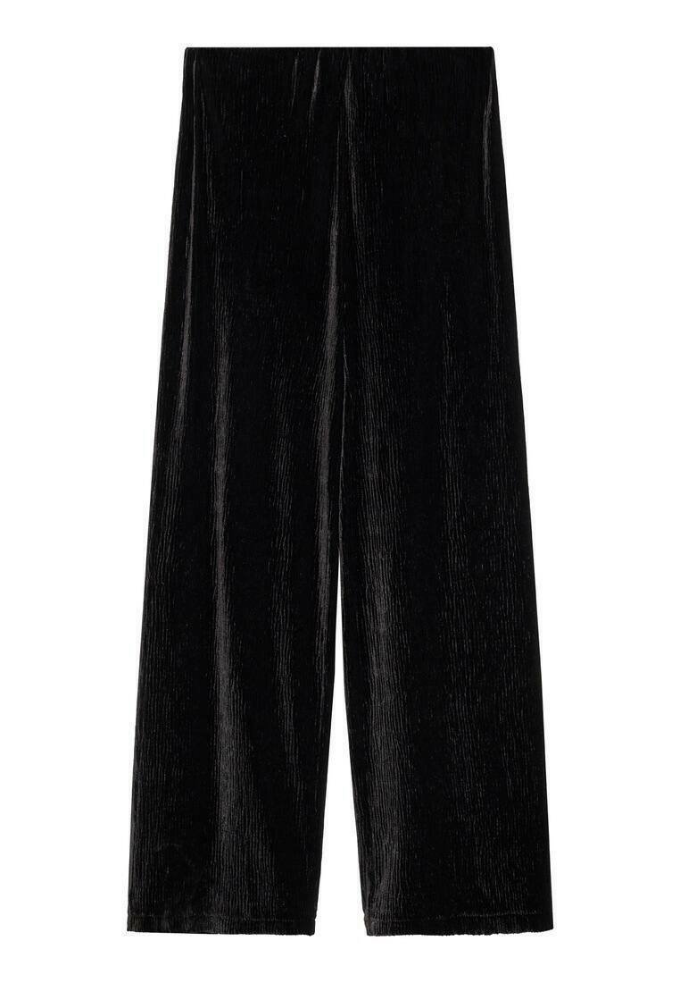 Mango Broek zwart