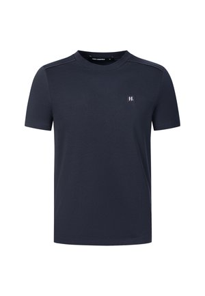 KARL LAGERFELD, T-SHIRT CREWNECK - T-shirt basic - navy
