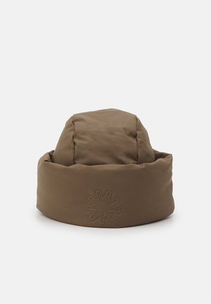 PUFFER BEANIE UNISEX - Muts - wood