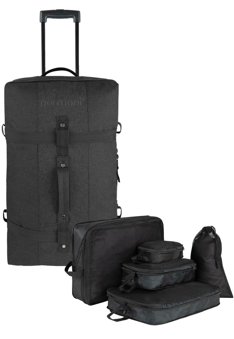 Normani MIT 4 KLEIDERTASCHEN - Kofferset - schwarz