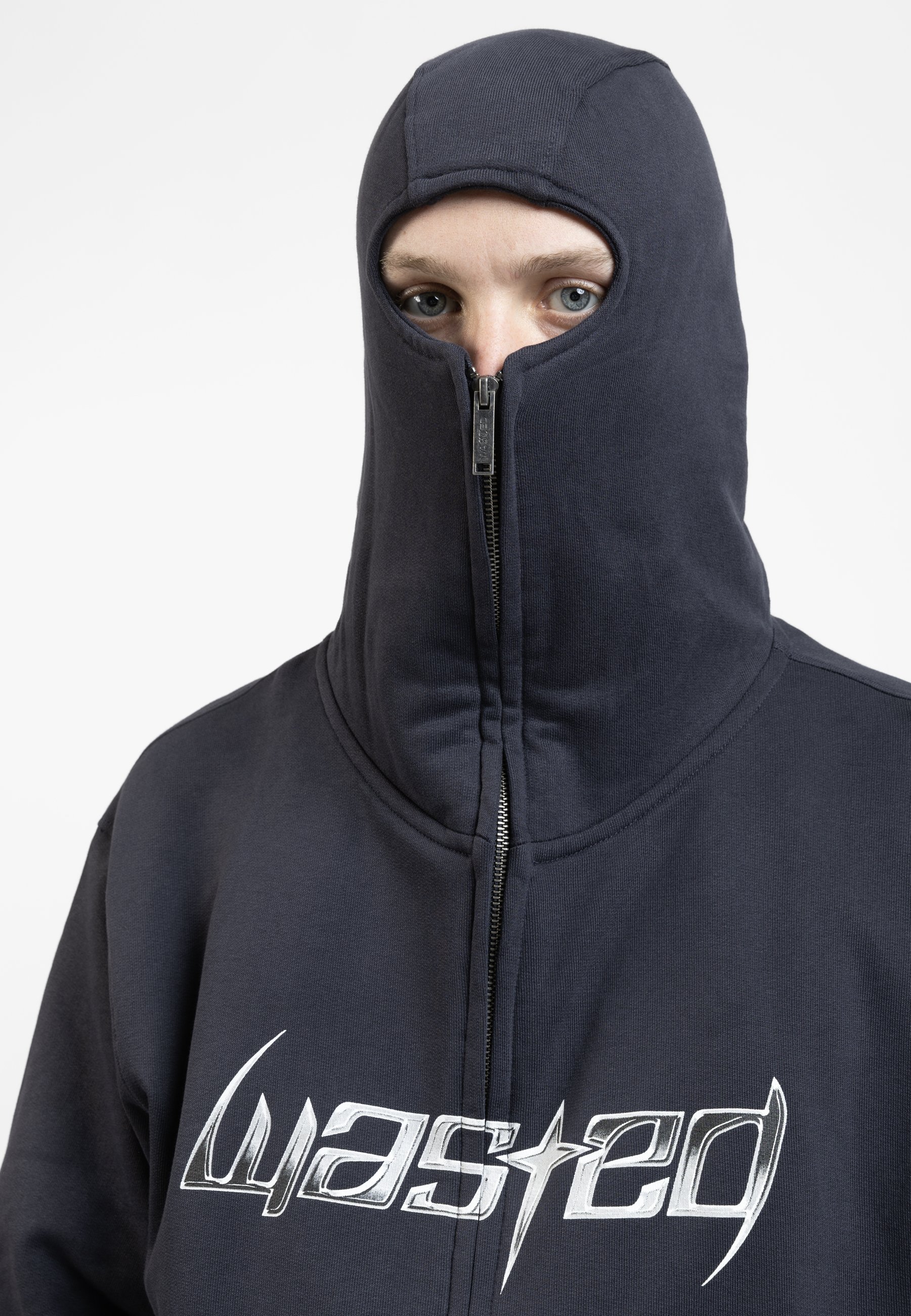 Wasted Paris BLADE BALACLAVA ZIP HOODIE UNISEX - Zip-up sweatshirt