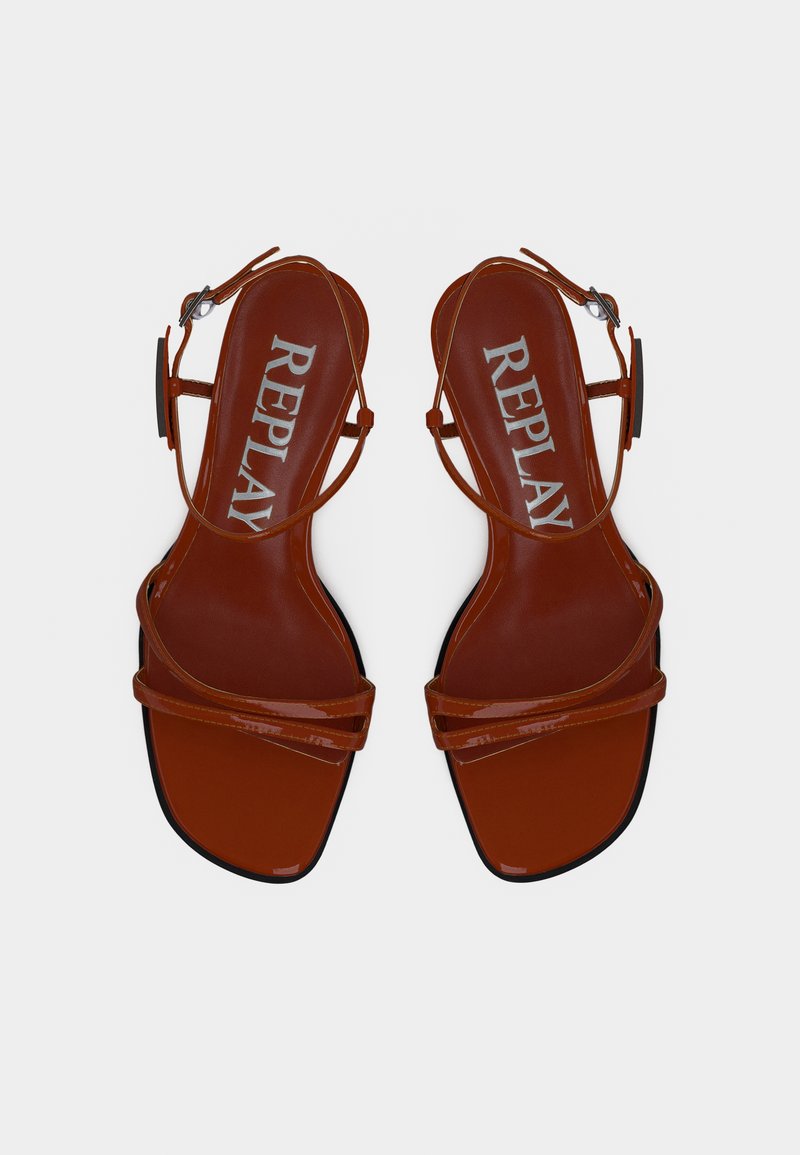 Replay Brown Strapped Sandals Replay CAROLINE SUN - Sandals - caramel/light brown - Zalando main image 2