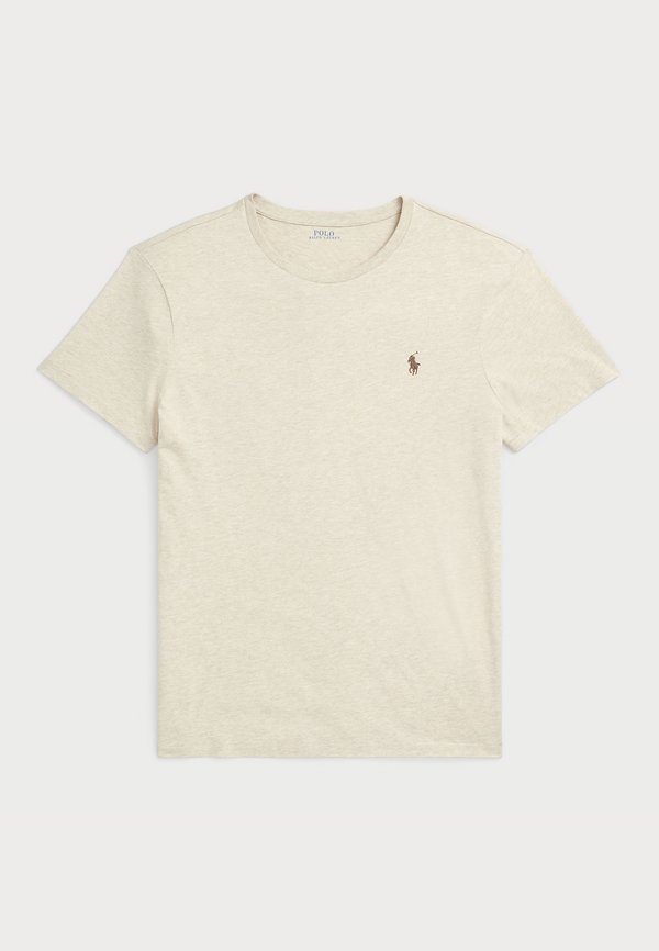 CUSTOM SLIM FIT JERSEY CREWNECK T-SHIRT - Basic T-shirt - expedition dune heather3